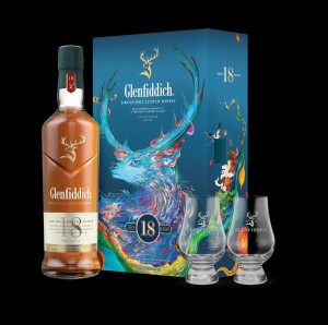 Glenfiddich 18 Years Old 雙聞香杯套裝