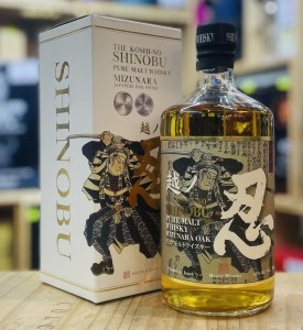 忍 Shinobu Pure Malt Whisky Mizunara Oak