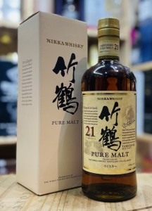 竹鶴21年 (扣底揭頂盒)